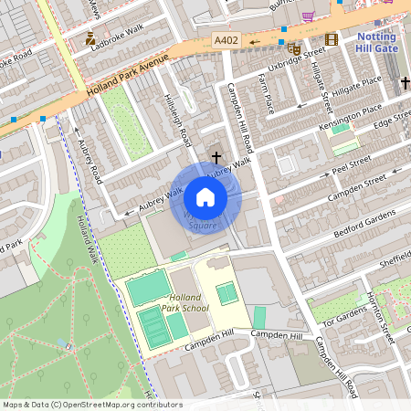 Wycombe Square, West lodge, W8