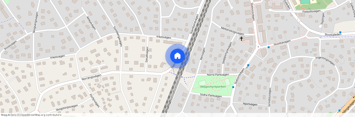 Stambanevägen, Huddinge