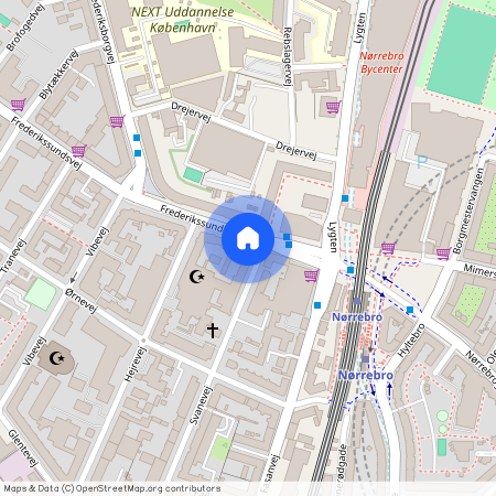 2. dør 2, Frederikssundsvej 11A, 2400, København Nv