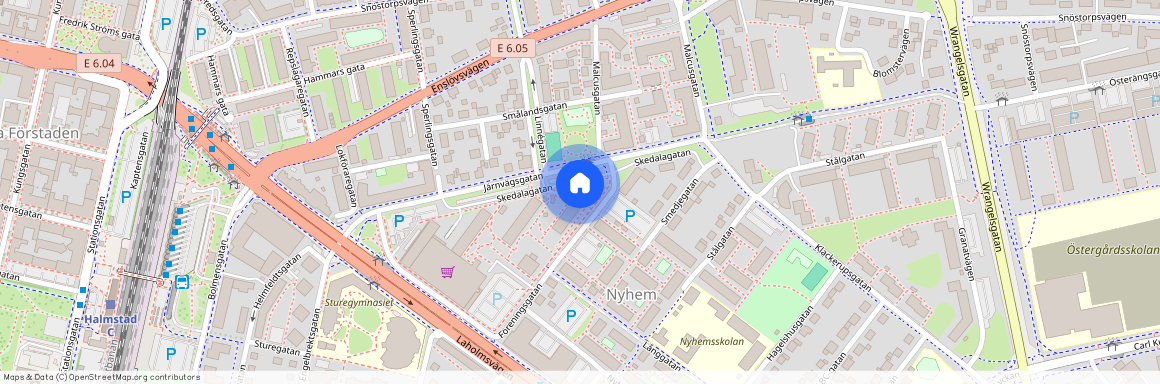 Järnvägsgatan 10 D, Halmstad