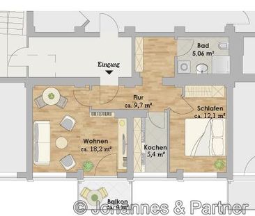 01219 Dresden - Altstadt , Gerhart-Hauptmann-Str. 1 WE 26 - Photo 3