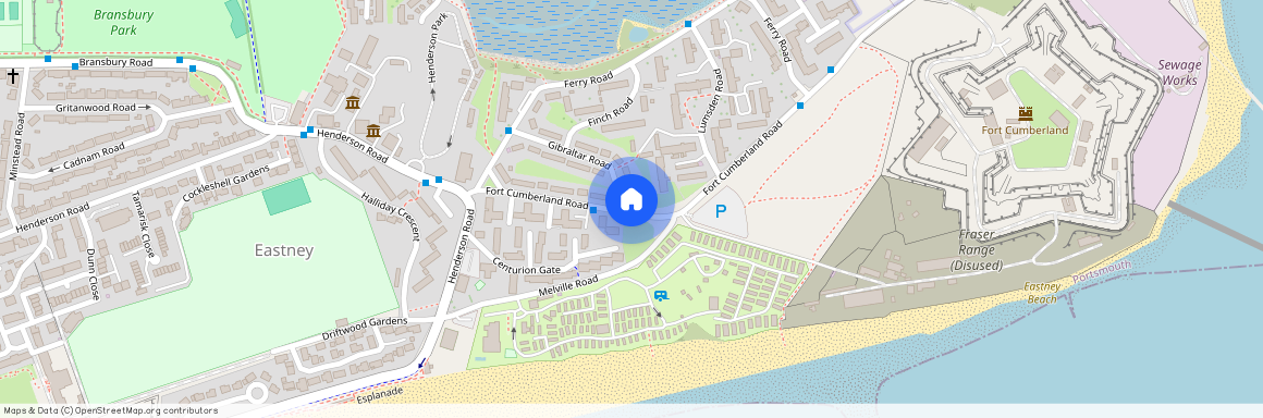 Fort Cumberland Road, Southsea