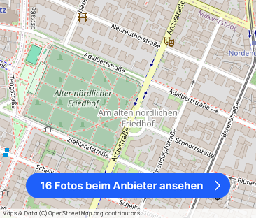 ELVIRA - Maxvorstadt, exlusive und vollmöblierte 2-Zimmer-Wohnung m... - Foto 1