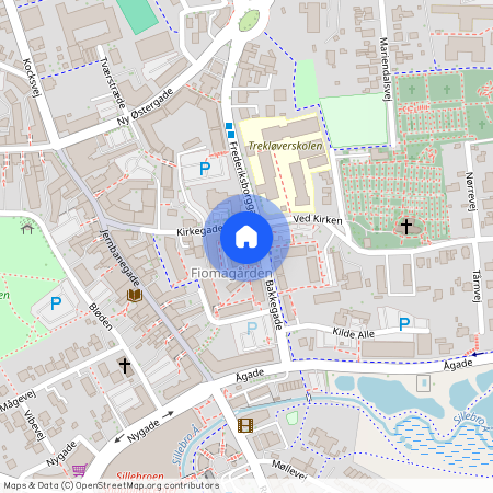 Kirkegade 16, 1. lejl. th, 3600 Frederikssund