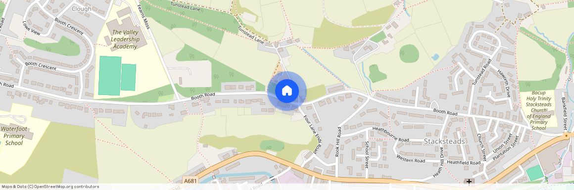 Booth Road, Bacup, OL13