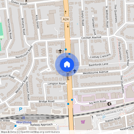 Homesteyne House, Broadwater Road, Worthing, BN14