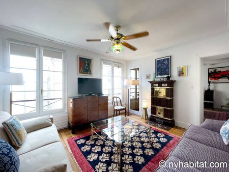 Logement à Paris, Location meublée - T3 - Grands Boulevards, Bourse - Sentier - Montorgueil (PA-3968) - Photo 3