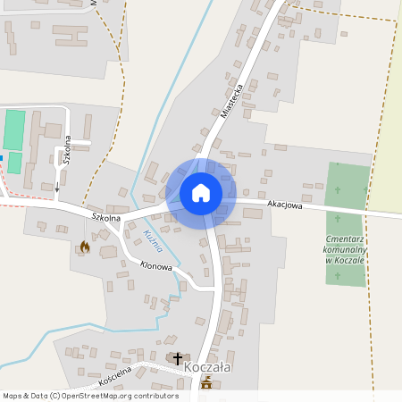 Koczała, Koczała, człuchowski, pomorskie, Będzin