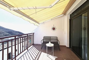 Apartment to rent in Inagua, Puerto Rico, Gran Canaria with sea view