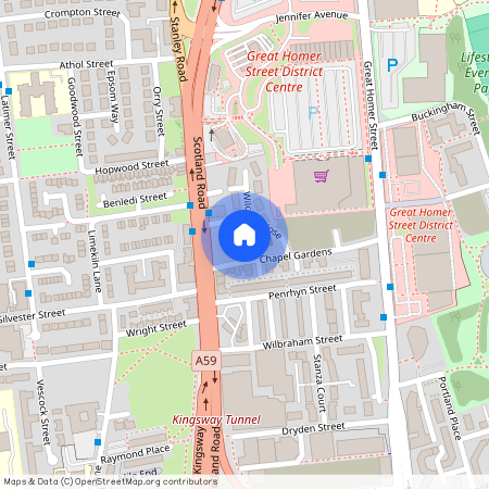Flat A, 354, Scotland Road L5