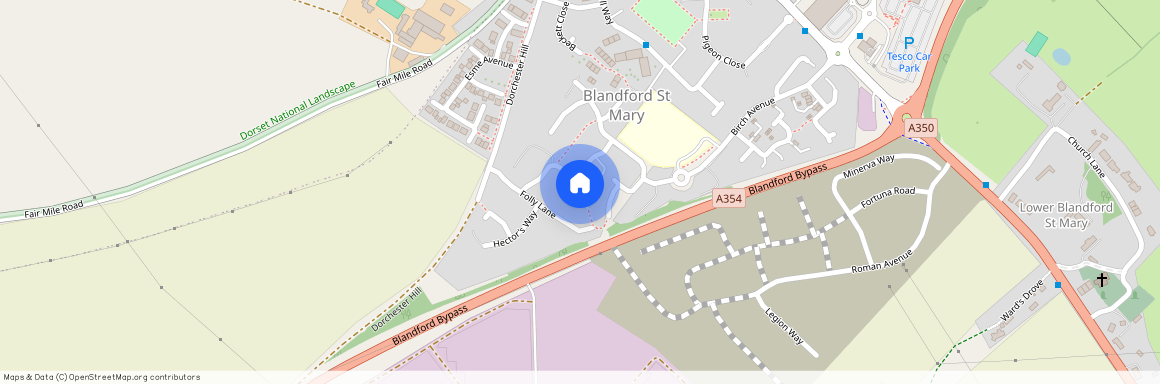 Turnpike Lane, Blandford St Mary, Blandford Forum, DT11