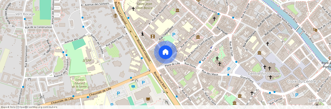 Rue Blandinoise 5 - 7500 Tournai