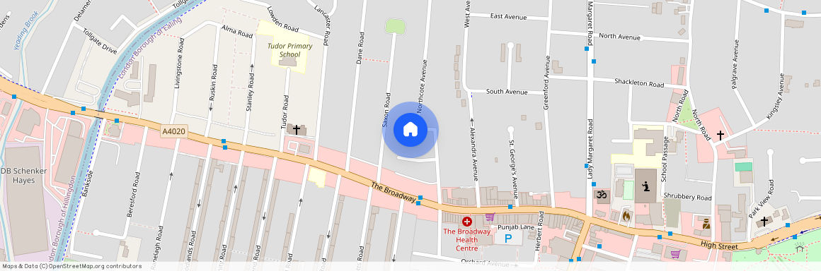Northcote Avenue, Southall