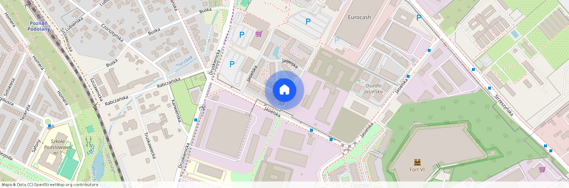 Podolany, Jasielska, Poznań
