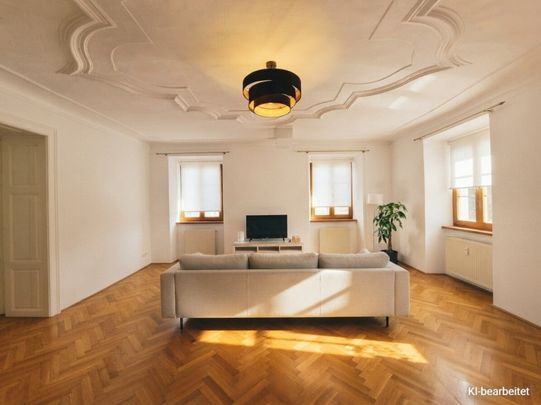 Geräumige 5-Zimmer-Wohnung | 114 m² Wohnfläche | Gartenmitbenützung - Foto 1