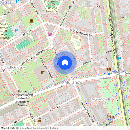 ul. Ludwika Zamenhofa, Muranów, Śródmieście, Warszawa, mazowieckie