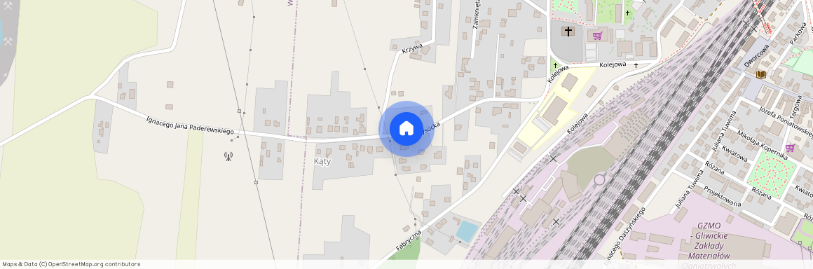 ul. Wysocka, Łazy, Łazy, zawierciański, śląskie