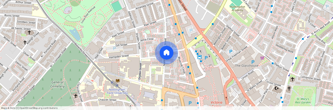 North Sherwood Street, City Centre NG1