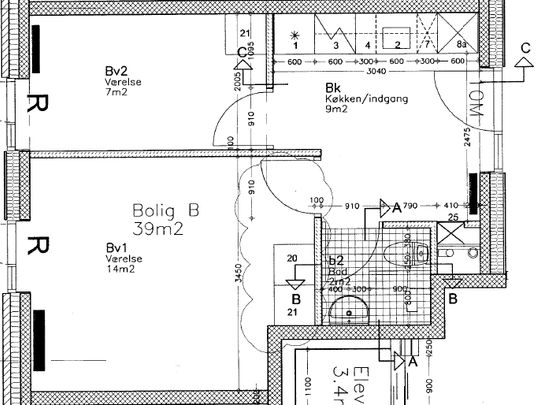 2-værelses studiebolig - Foto 1