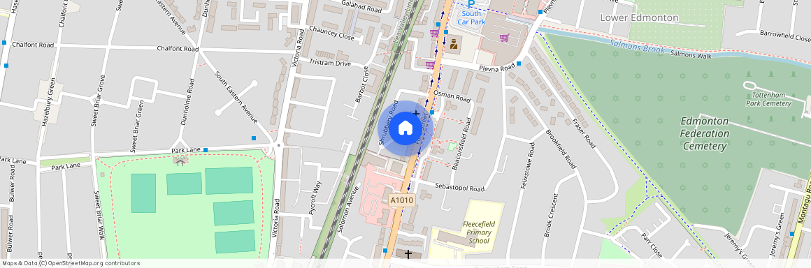 Shrubbery Road, London, N9