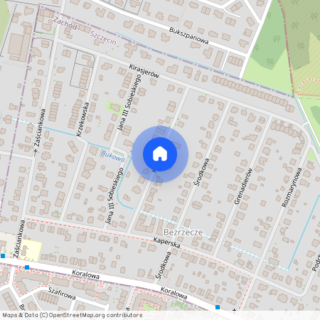 ul. Kadetów, Krzekowo-Bezrzecze, Zachód, Szczecin, zachodniopomorskie