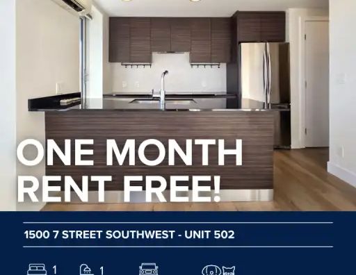 1500 7 Street Southwest - Unit 502 - Unit 502 | 1500 7 Street Southwest, Calgary - Photo 1