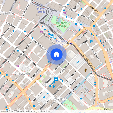 Portland Street, Manchester, Greater Manchester, M1