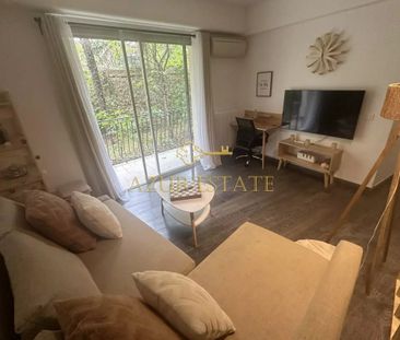 ROQUEBRUNE CAP MARTIN/GOLFE BLEU : 2 PIECES MEUBLE AVEC TERRASSE - Photo 3