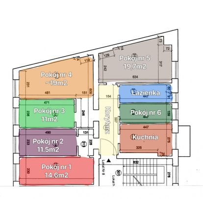 Przestronne 6-pokojowe mieszkanie ul. Głogowska - Zdjęcie 1