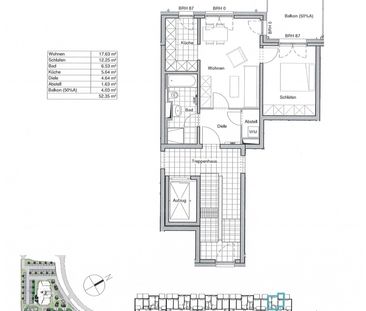 KOMFORTABEL WOHNEN - MIT AUFZUG, BALKON, FUSSBODENHEIZUNG UND EINBA... - Foto 1