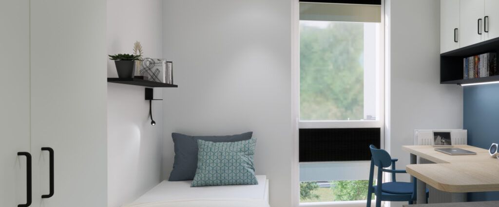 Modern möbliertes Studentenapartment im Quartillion – zentral im Rheingauviertel - Foto 1