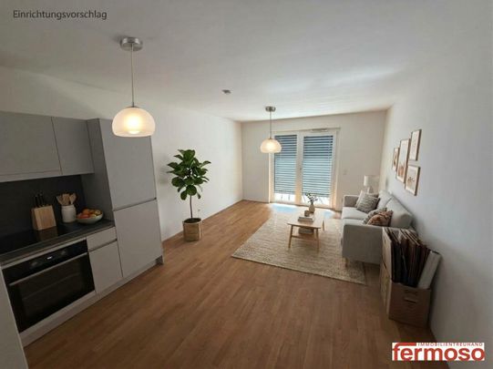 Moderne 2-Zimmer-Wohnung mit Balkon, Fußbodenheizung & Einbauküche in 1210 Wien! - Foto 1