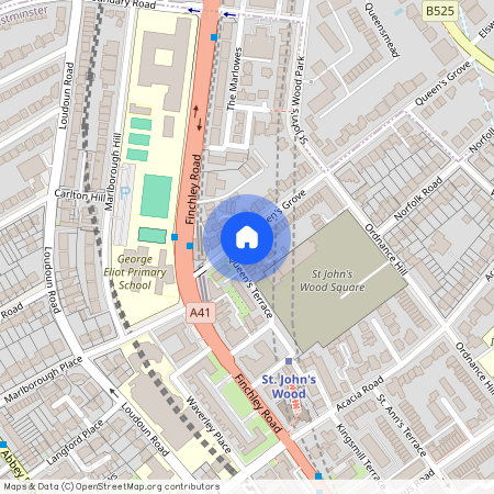 Queens Grove, St Johns Wood, London, NW8