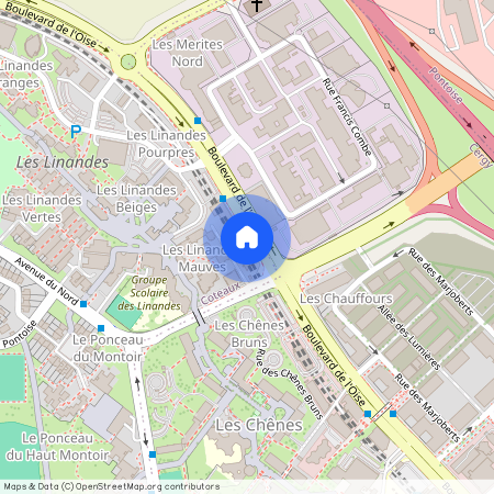 25, boulevard de l'Oise, 95000, Cergy-Pontoise