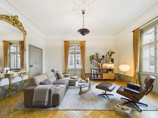 Furnished 5.5-Room Historic Apartment in Basel (Temporary until July 2026) - Foto 1