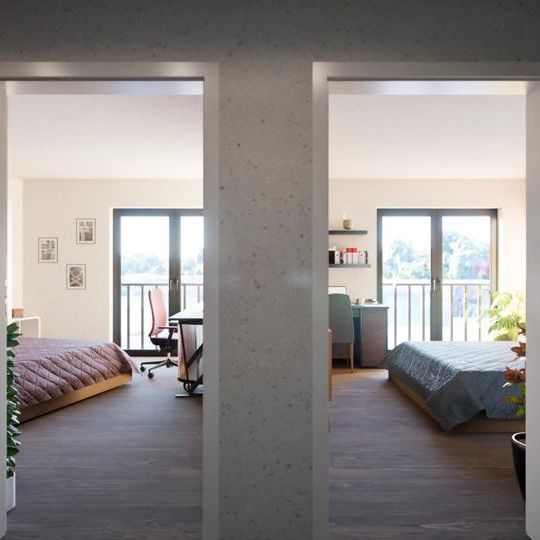 1 Zimmer in 2er WG, Neubau-Wohnung zum Erstbezug in Saarbrücken - Photo 1