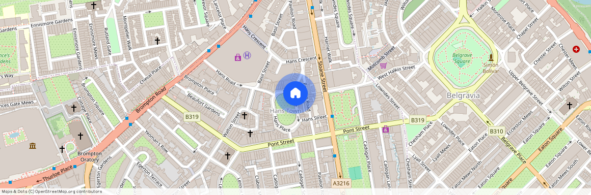 Hans Place, Knightsbridge