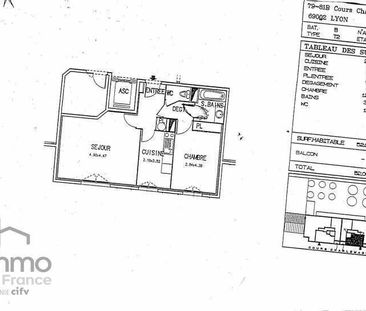 Appartement 2 pièces - 69002 Lyon 2e Arrondissement - Photo 4