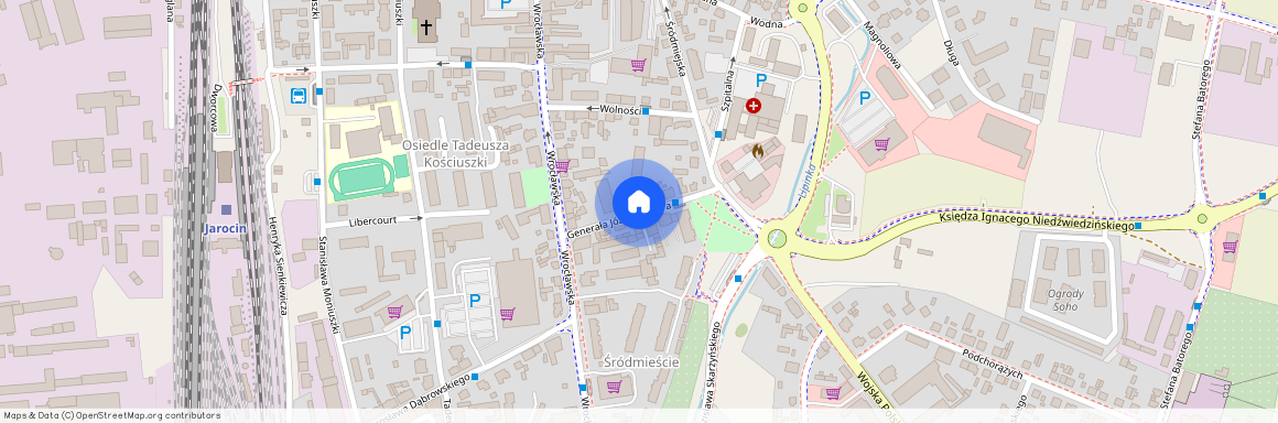 ul. Generała Józefa Hallera, Jarocin, Jarocin, jarociński, wielkopolskie