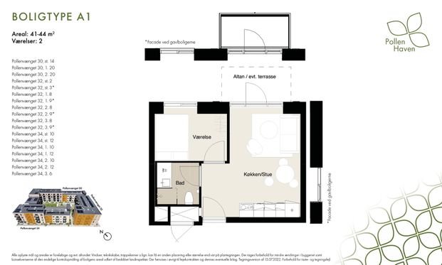 Pollenvænget 30, 1., 20 - Foto 1