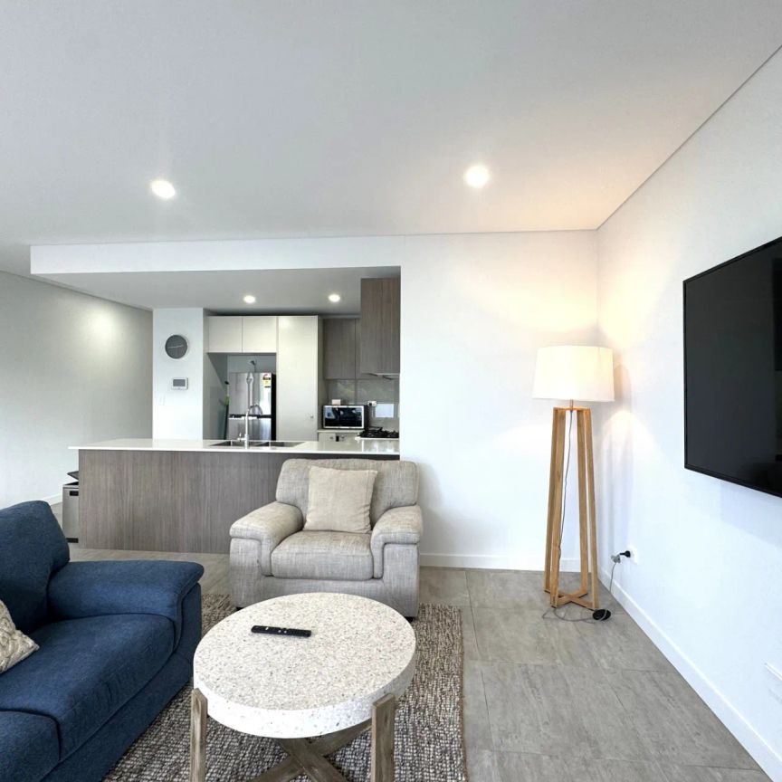 FULLY FURNISHED - Near-New 2 Bedroom Apartment with Rooftop Courtyard - Photo 1