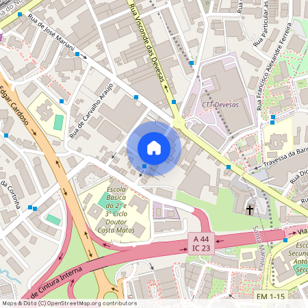 Rua José Fontana, Vila Nova de Gaia, Porto 4400