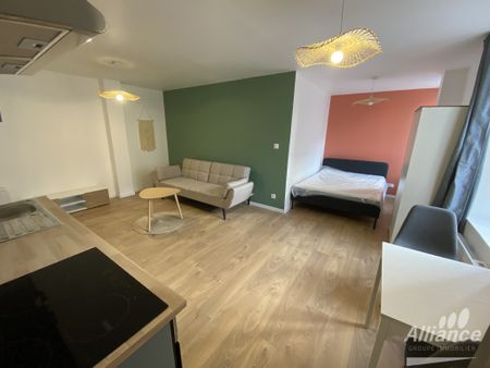 Grand studio meublé NEUF au centre de Beaucourt - Photo 2