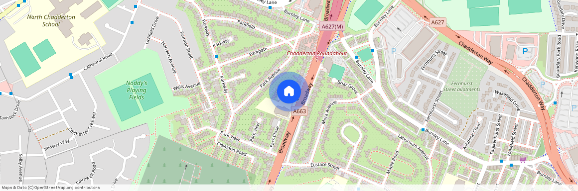 Parkdale, Chadderton, Oldham, Greater Manchester, OL9