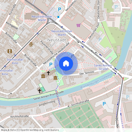 Paulinerstraße 8, 14776 Brandenburg an der Havel, Innenstadt