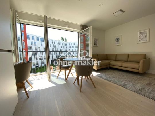 helle Wohnung mit Süd/West-Ausrichtung, möbliert u. voll ausgestattet von Privat - Foto 1