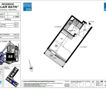 Appartement T1 à louer - 22 m² - Photo 3