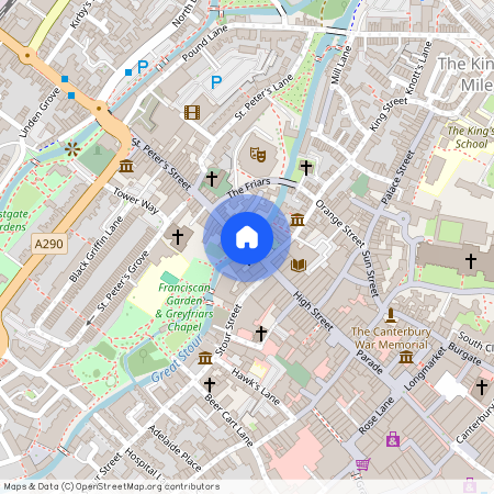 Assisi Cottage, Eastbridge Hospital, High Street, Canterbury, Kent CT1 2BD