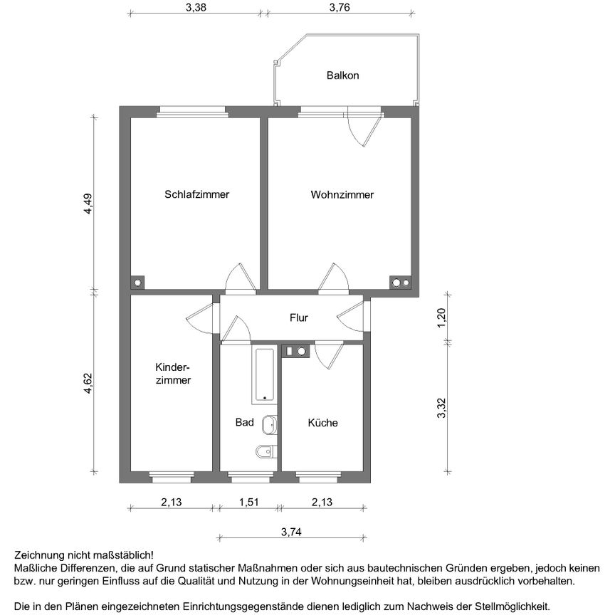 Wohnung Nr. 529/18/31 - Foto 2