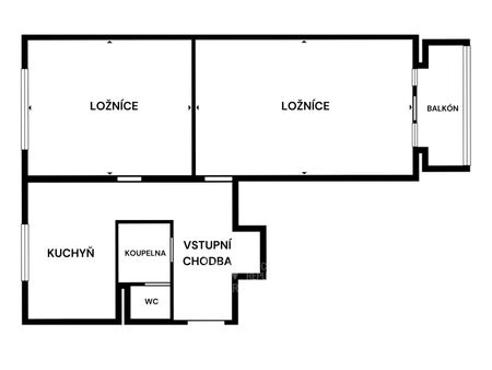Pronájem bytu 2+1 54 m² - Фото 4